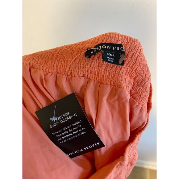 NWT Gauze Pull On Skort - Desert Flower | Boston Proper LARGE - Picture 6 of 6